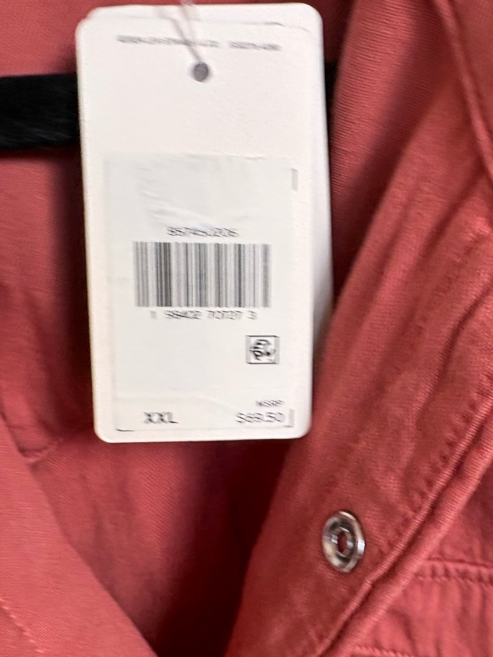 Levi’s NWT Classic Western Standard Fit Shirt Size XXL - Picture 8 of 8